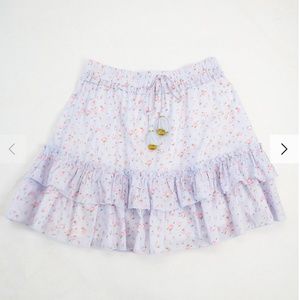The Impeccable Pig Little Bouquet Skirt - Blue